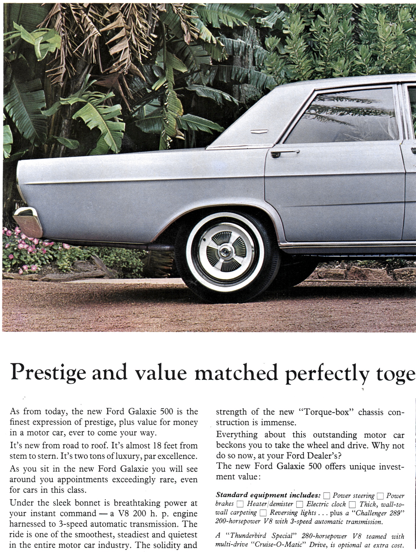 1965 Ford Australia Model Range Brochure Page 4